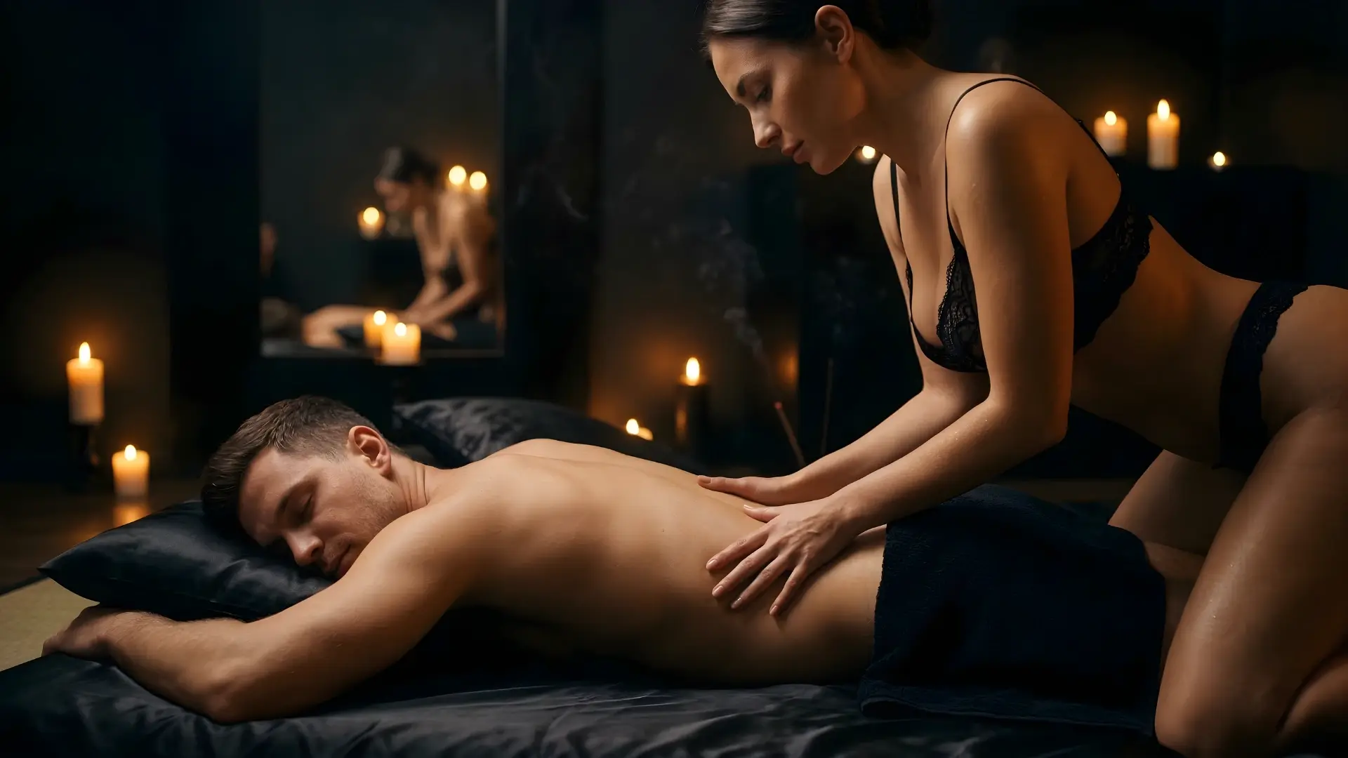 Cabina privada para masaje relajante sensitivo en Mallorca